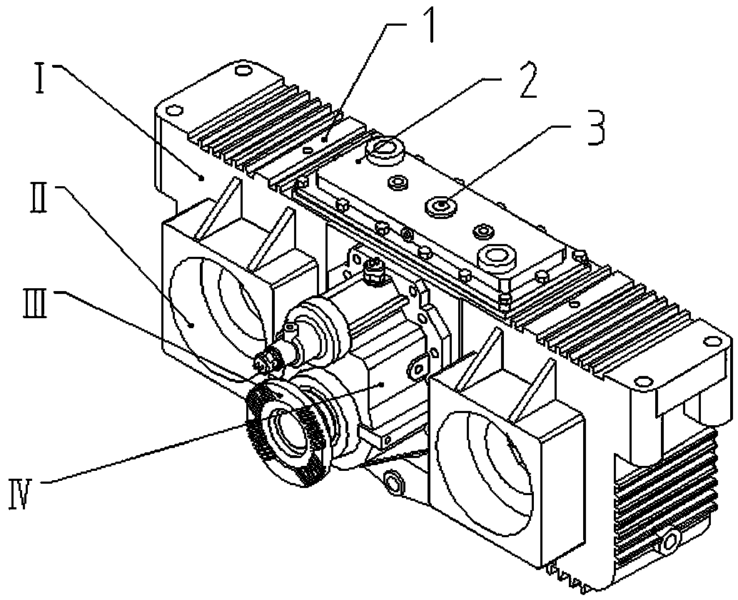 Gearbox applied to high-speed wheel excavator