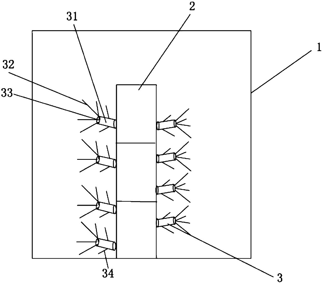 Stirring device for manufacturing sealants