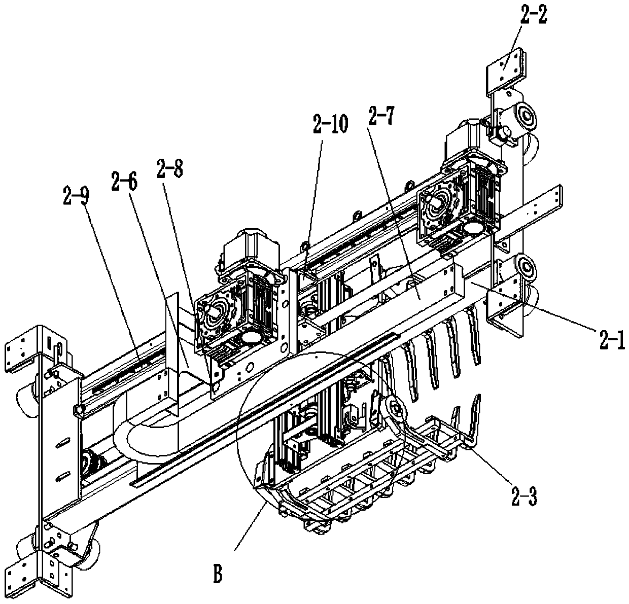 High-position full-automatic stacking machine