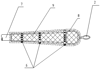 Method for manufacturing anti-disengaging pre-forking copper core cable