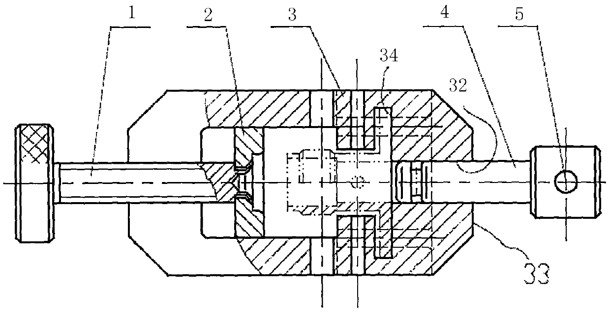 Socket shell hole composite drilling device