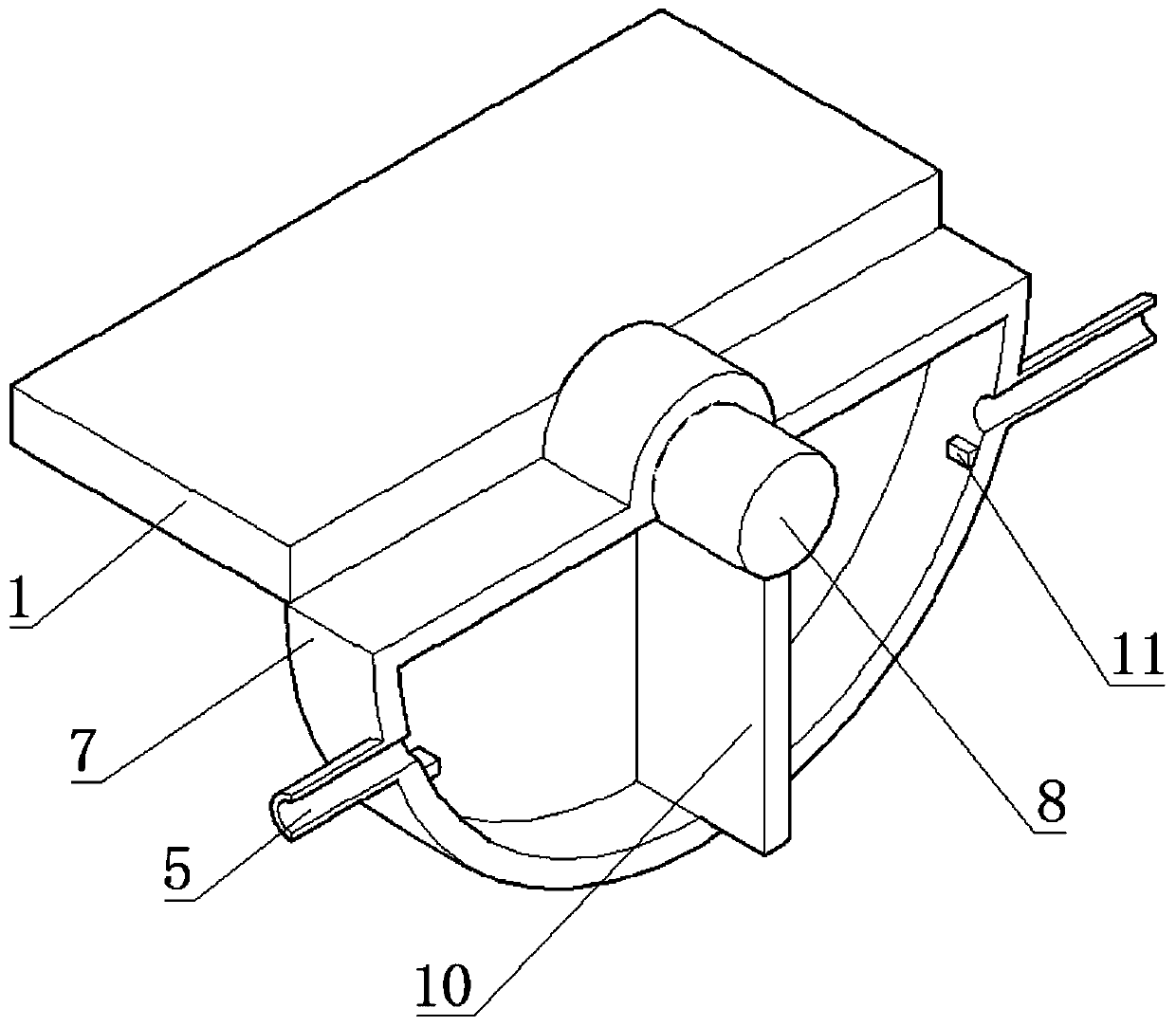 Intelligent mechanical stall flat plate gradient intelligent adjusting mechanism