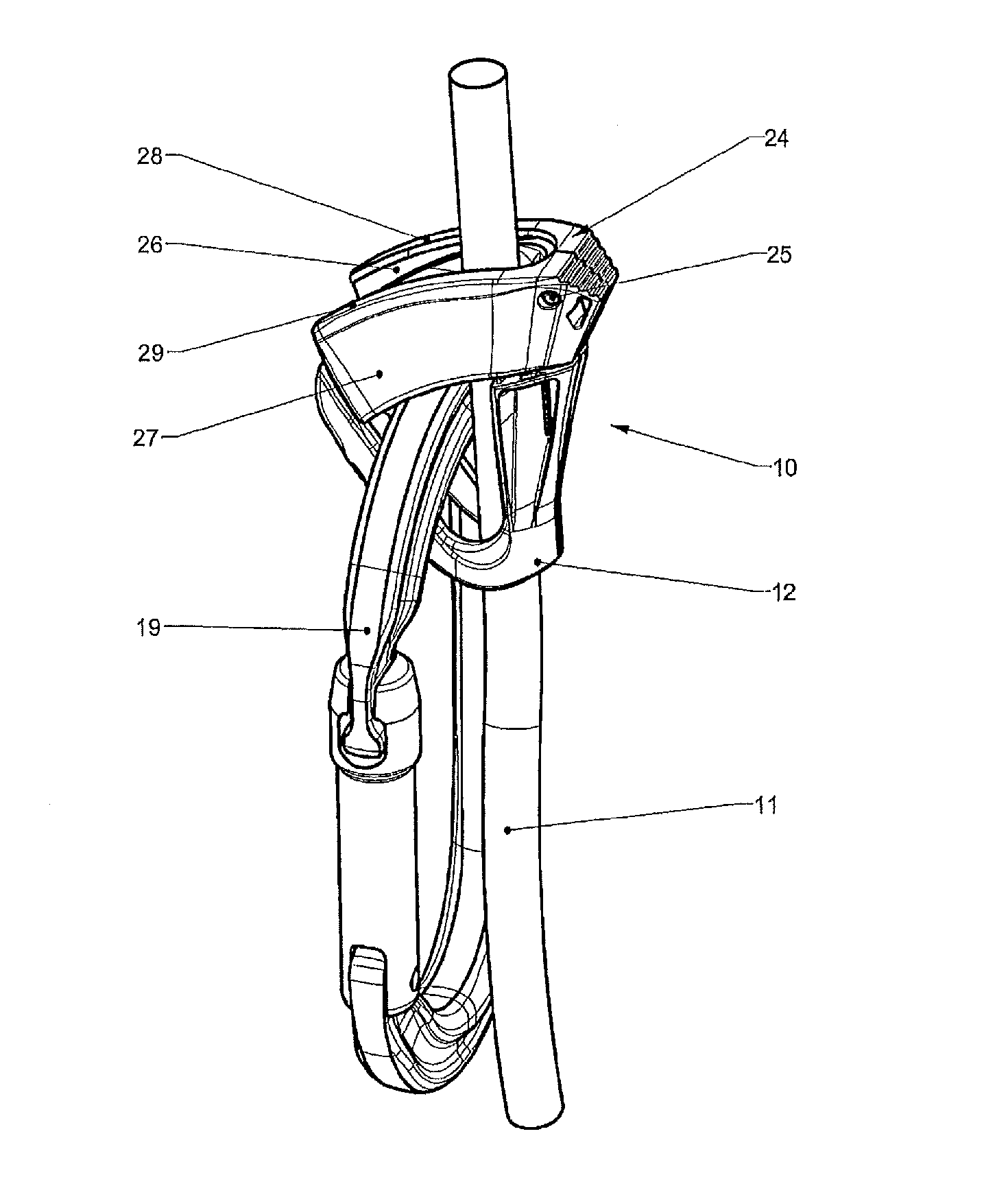 Ascender for ascending on a rope