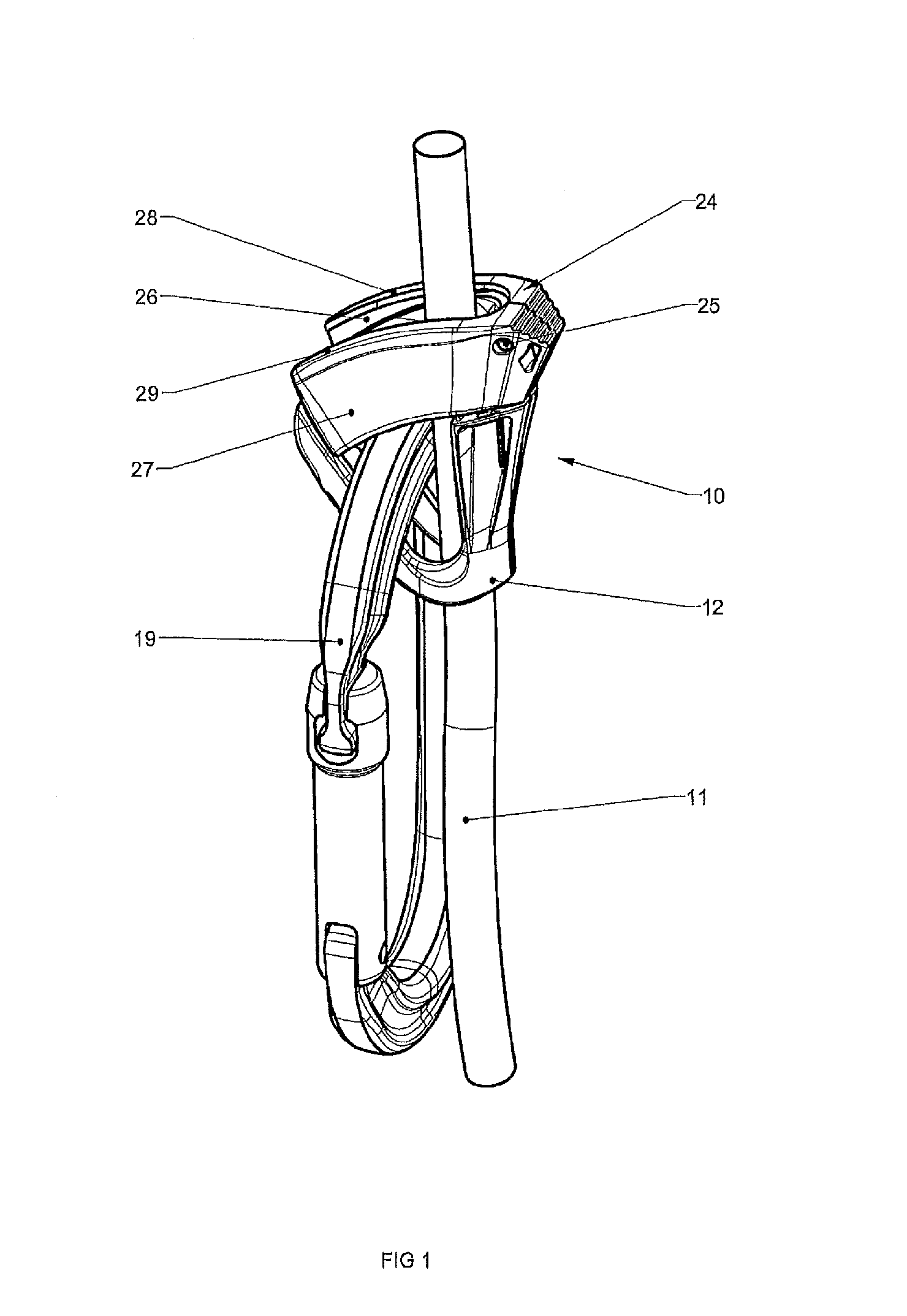 Ascender for ascending on a rope