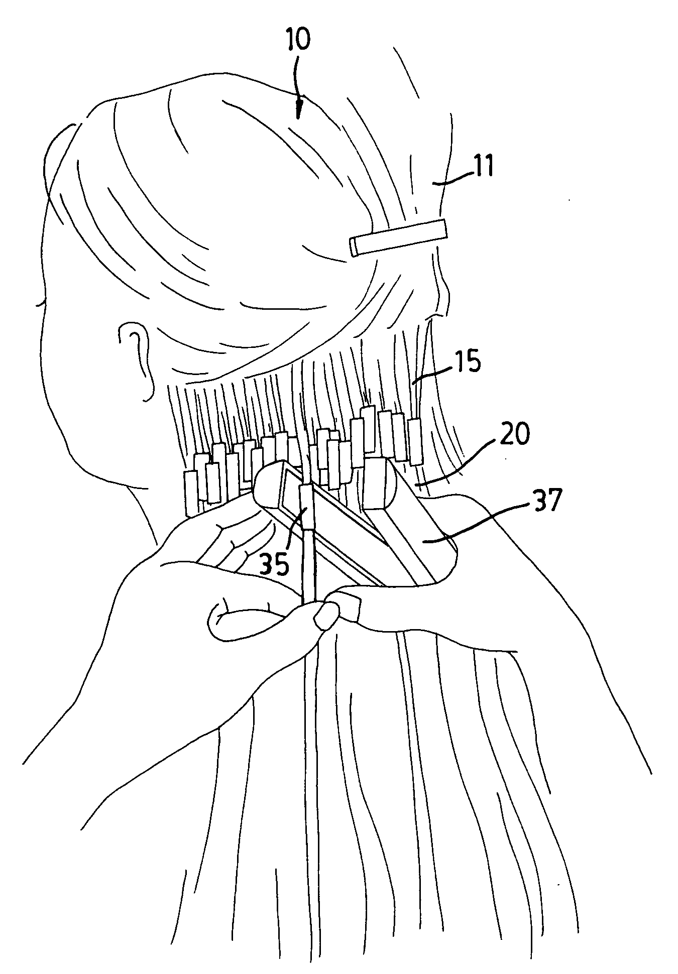 Method of hair extension