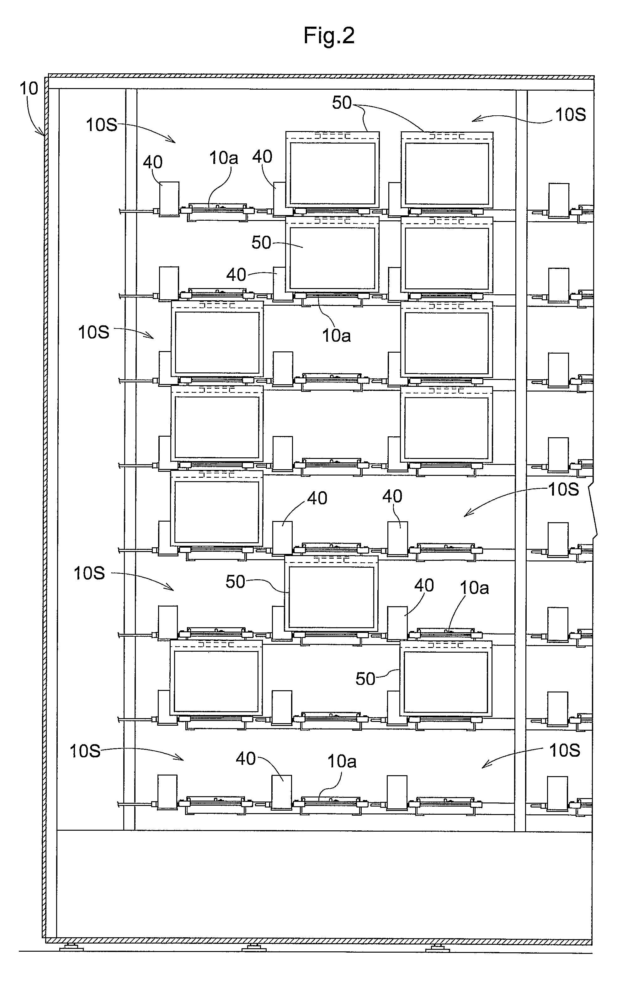 Article storage facility and article storage method