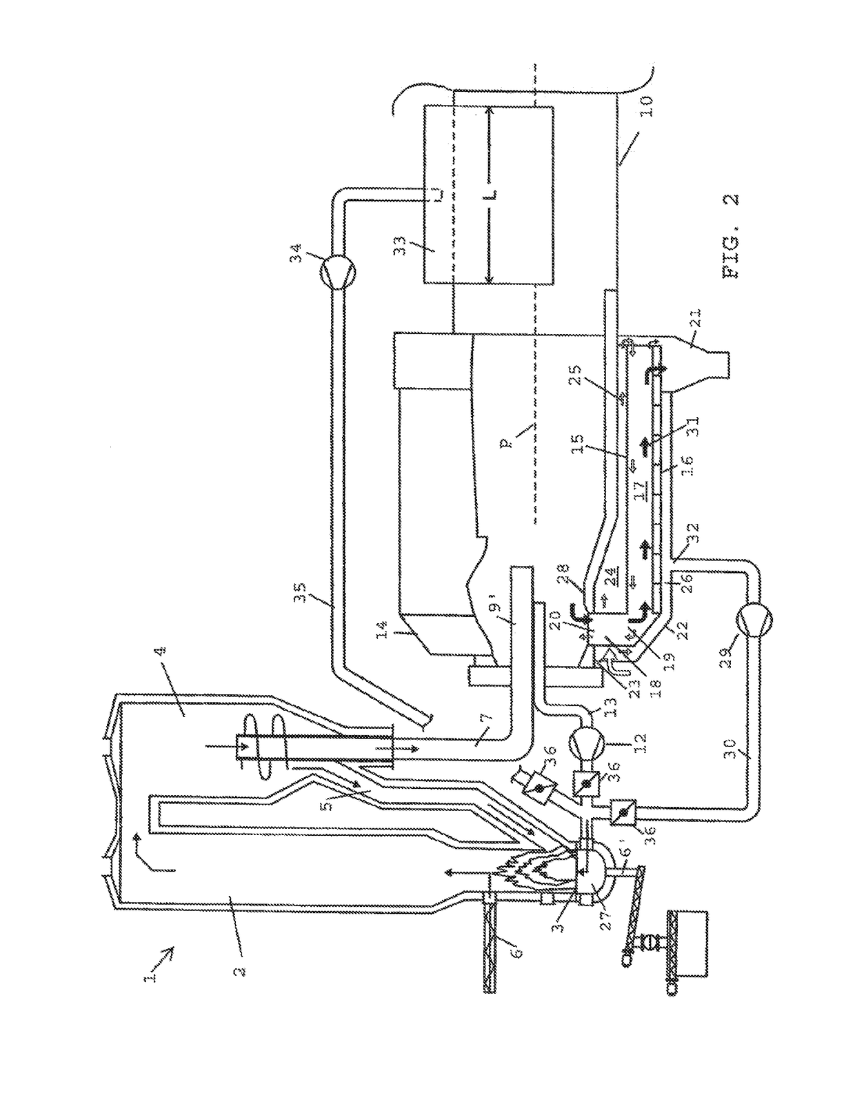 Method and arrangement for burning lime mud