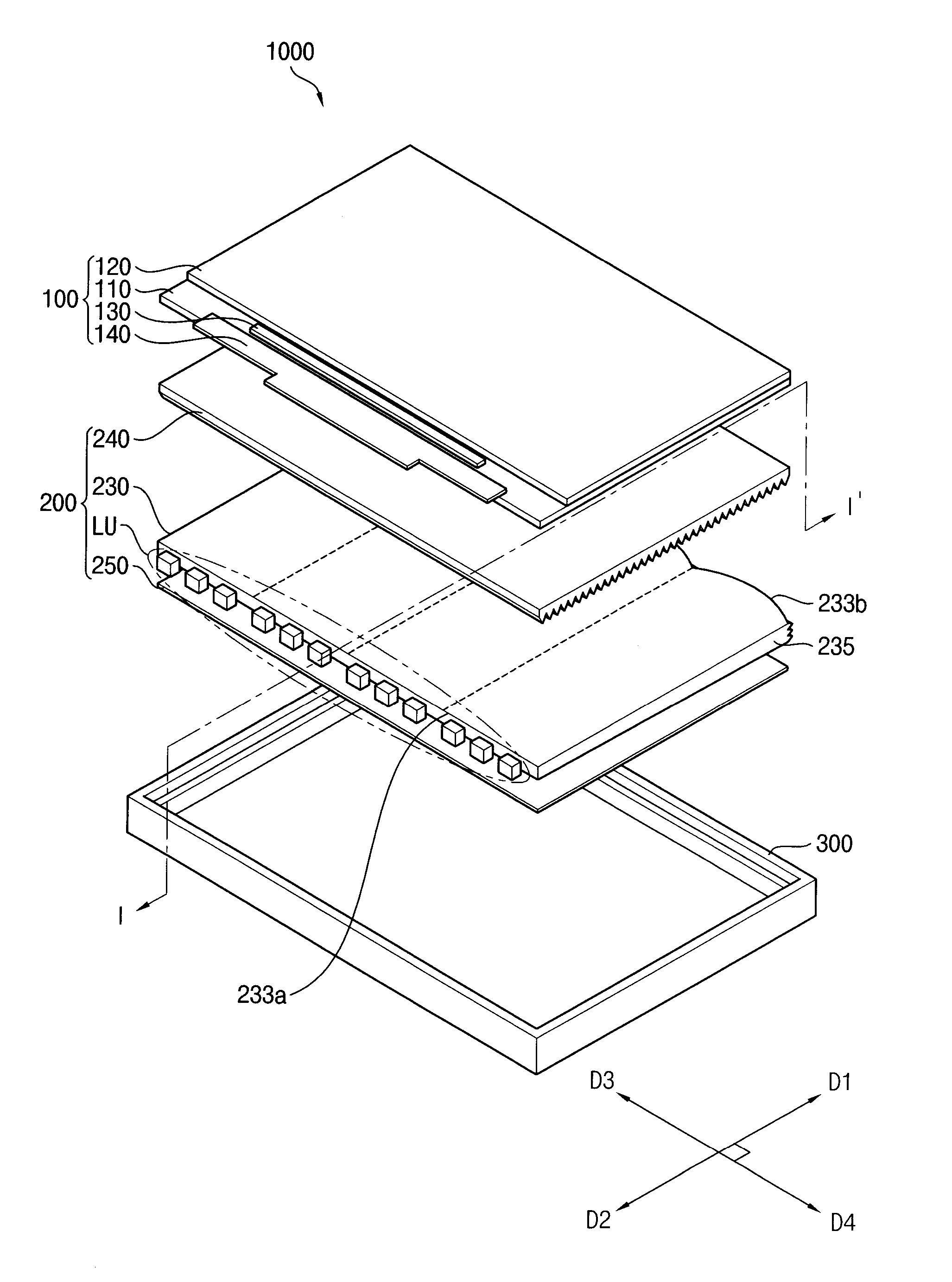 Backlight assembly and display apparatus having the same