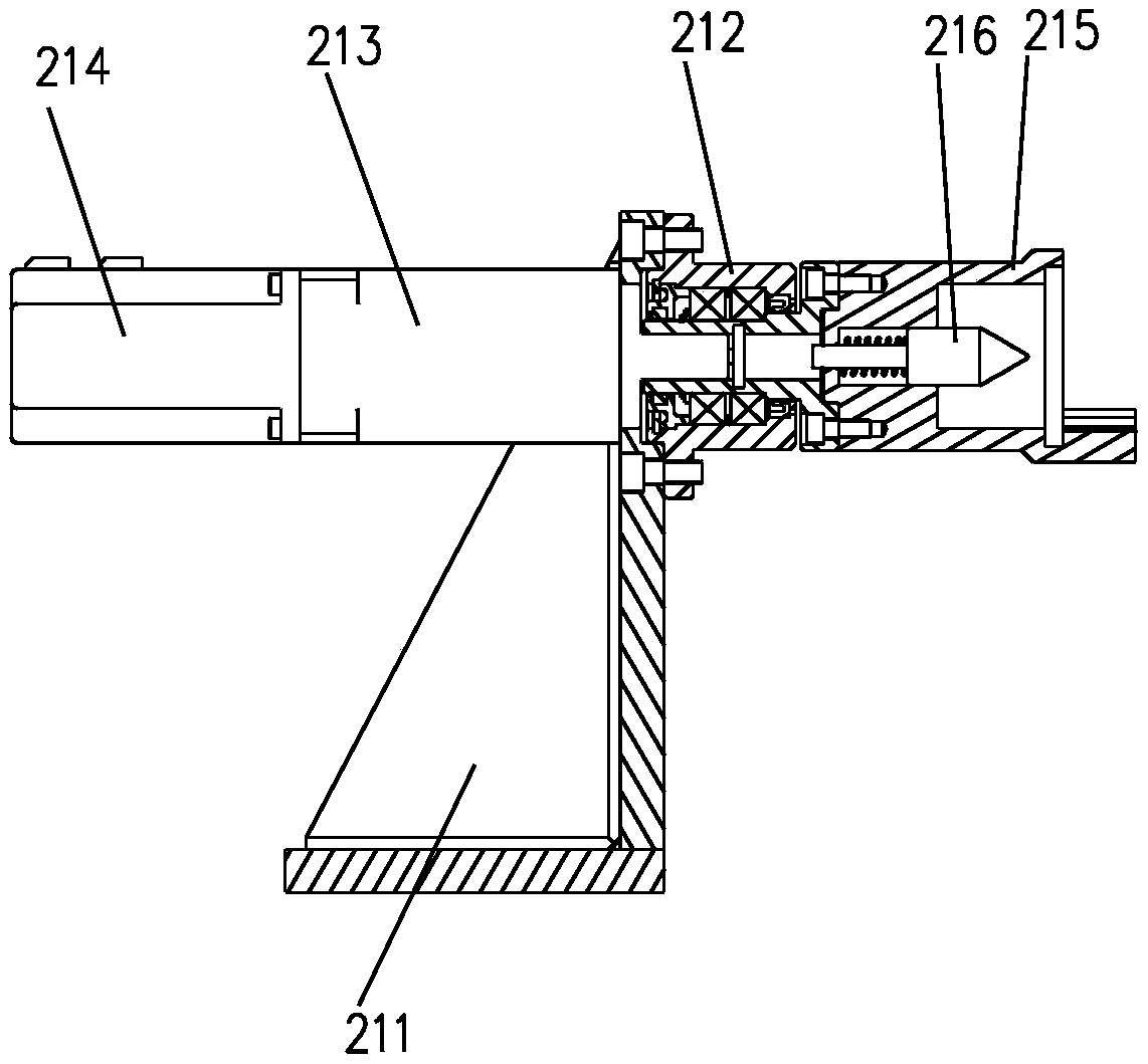 Automobile shaft head assembly welding device