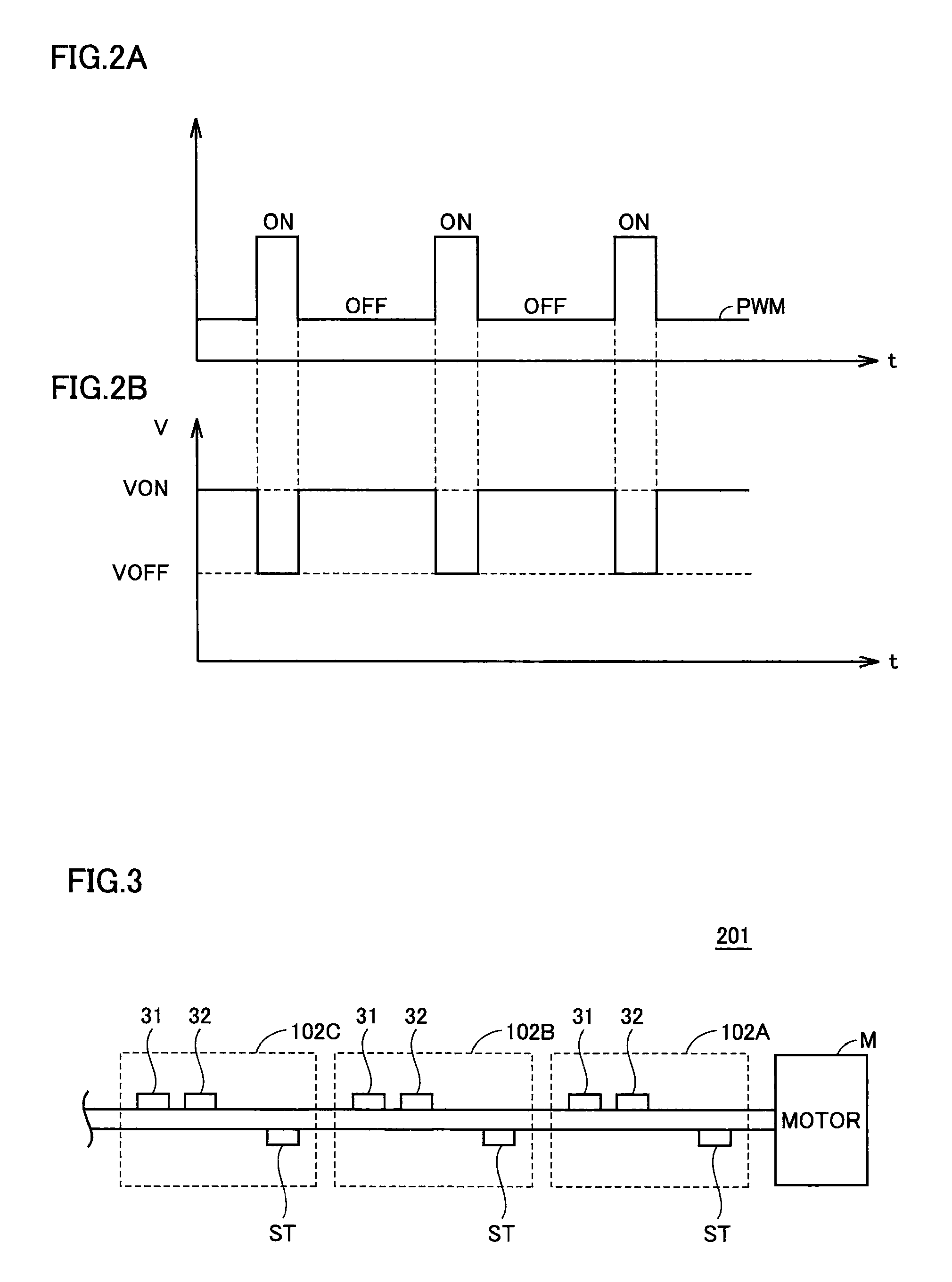 Driving device for providing light dimming control of light-emitting element