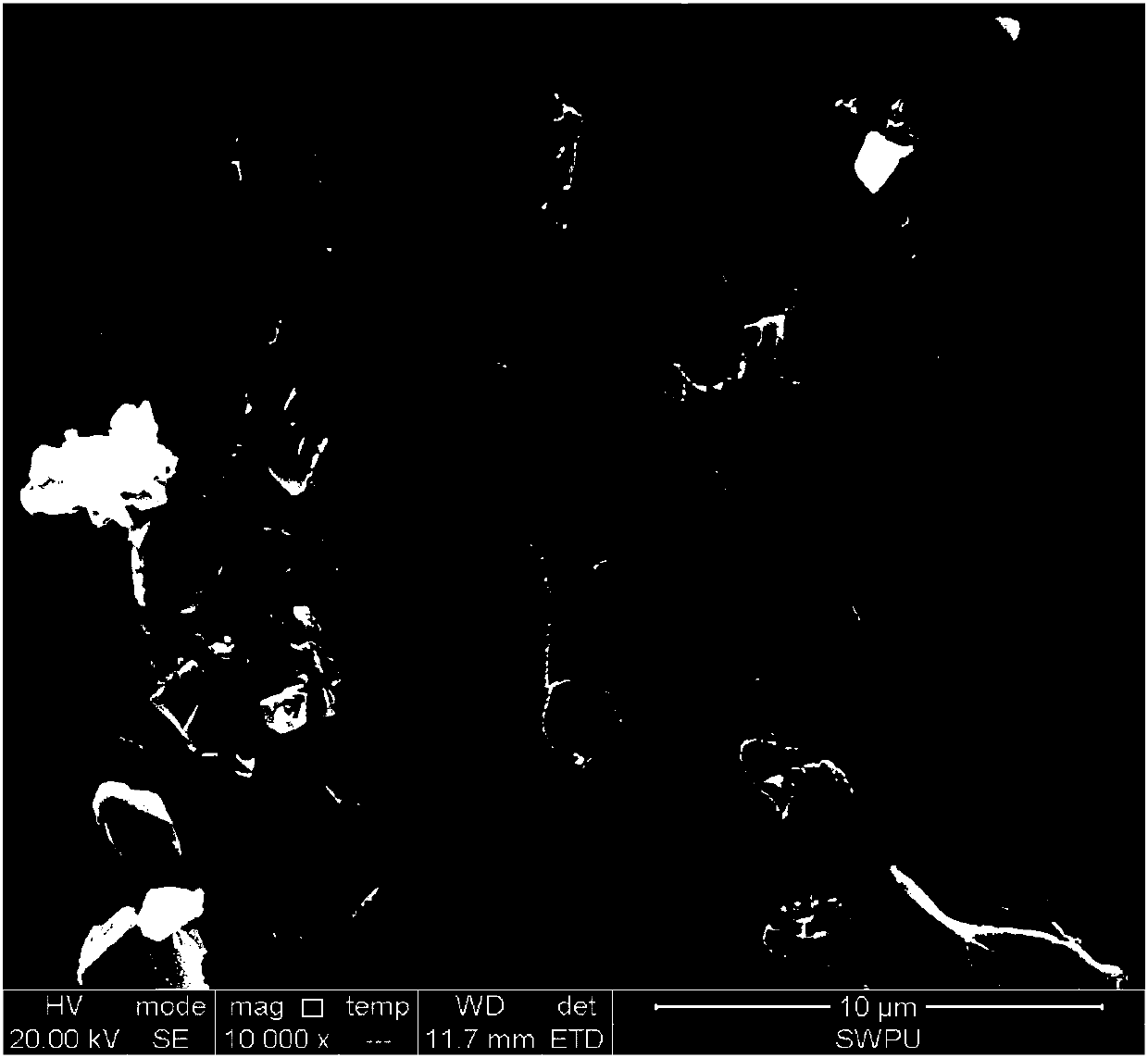 Method for researching development characteristics of coal micro-pore system