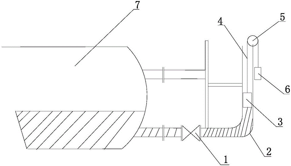 Sliding-block-type liquid level metering device