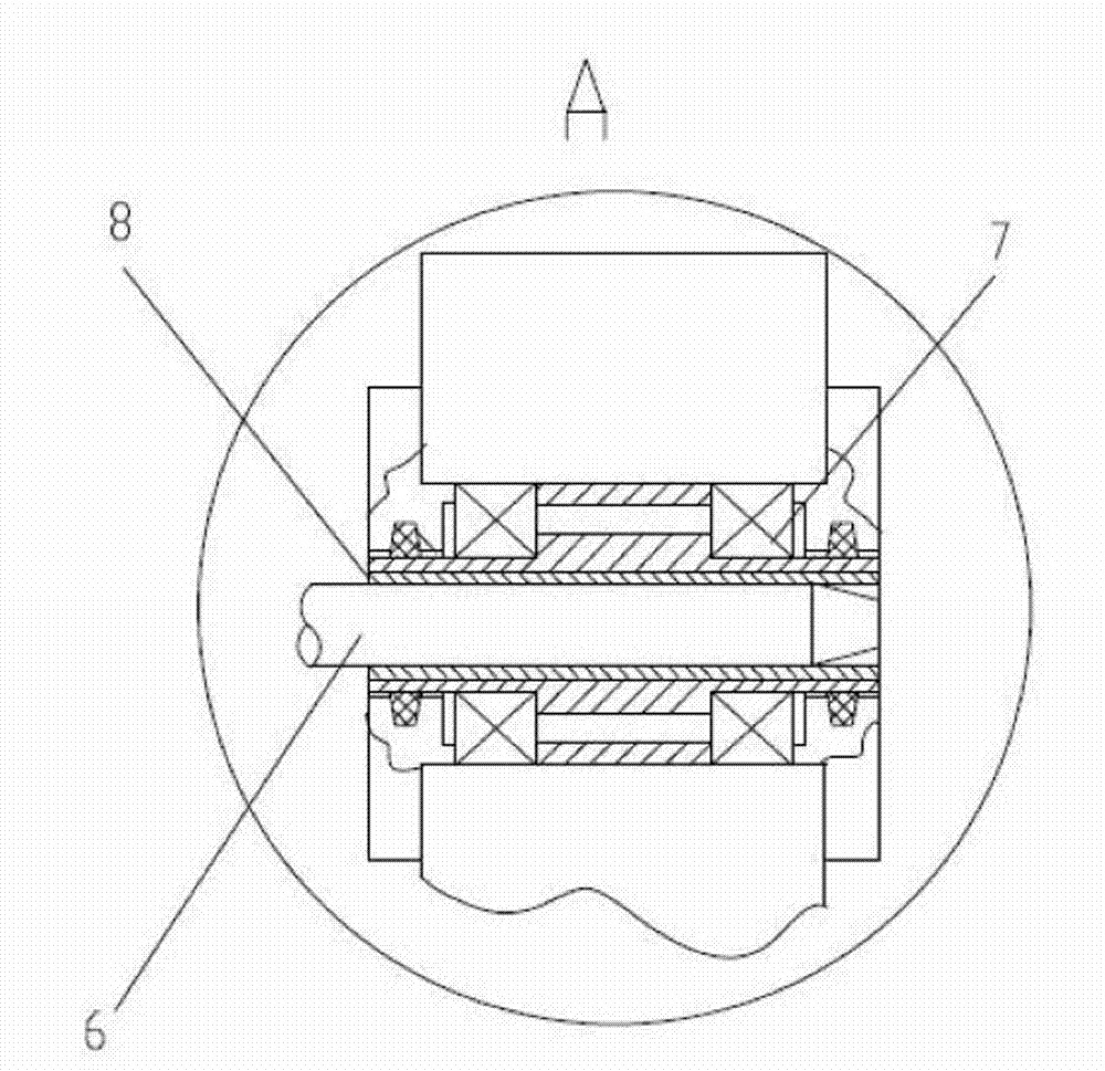 Porous part boring method and equipment thereof