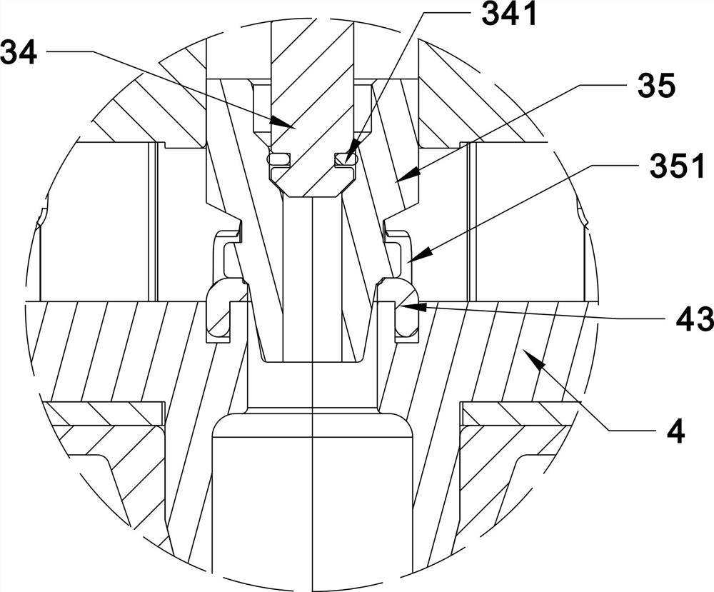 Pilot-operated type high-pressure solenoid valve