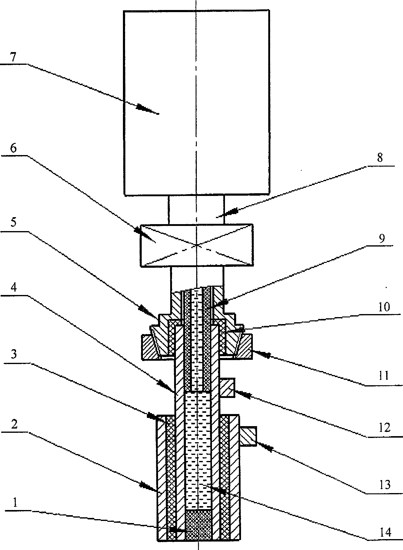 Non-conducting material spark milling electrode tip