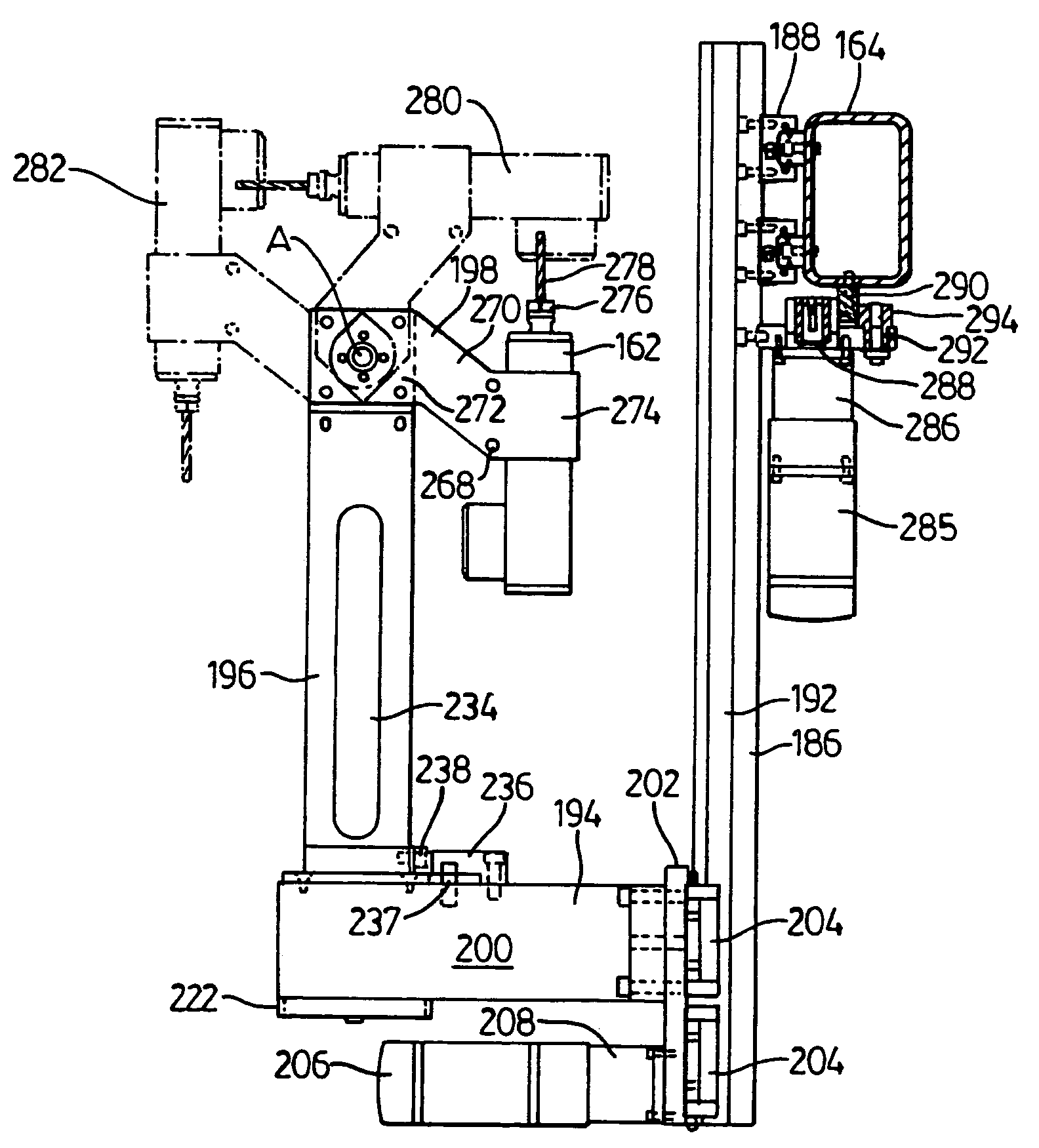 Apparatus and method for manufacturing plastic frameworks such as window frames