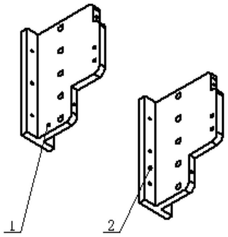 Adjusting mechanism for adjustable multiple receivers of isotope magnetic mass spectrometer