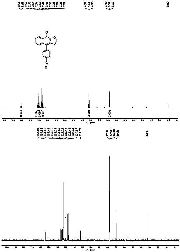 Method for preparing isoxazolo-isoquinolinone derivative under electro-catalysis