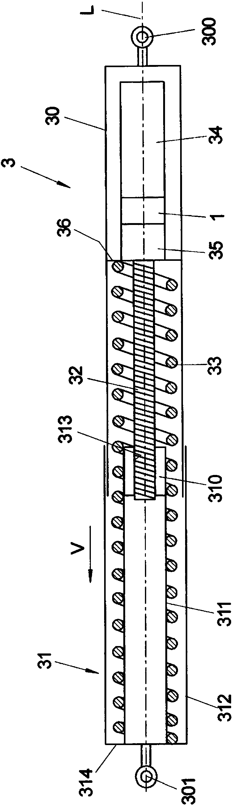 Drive device for displacing a vehicle part, comprising a magnetic braking unit