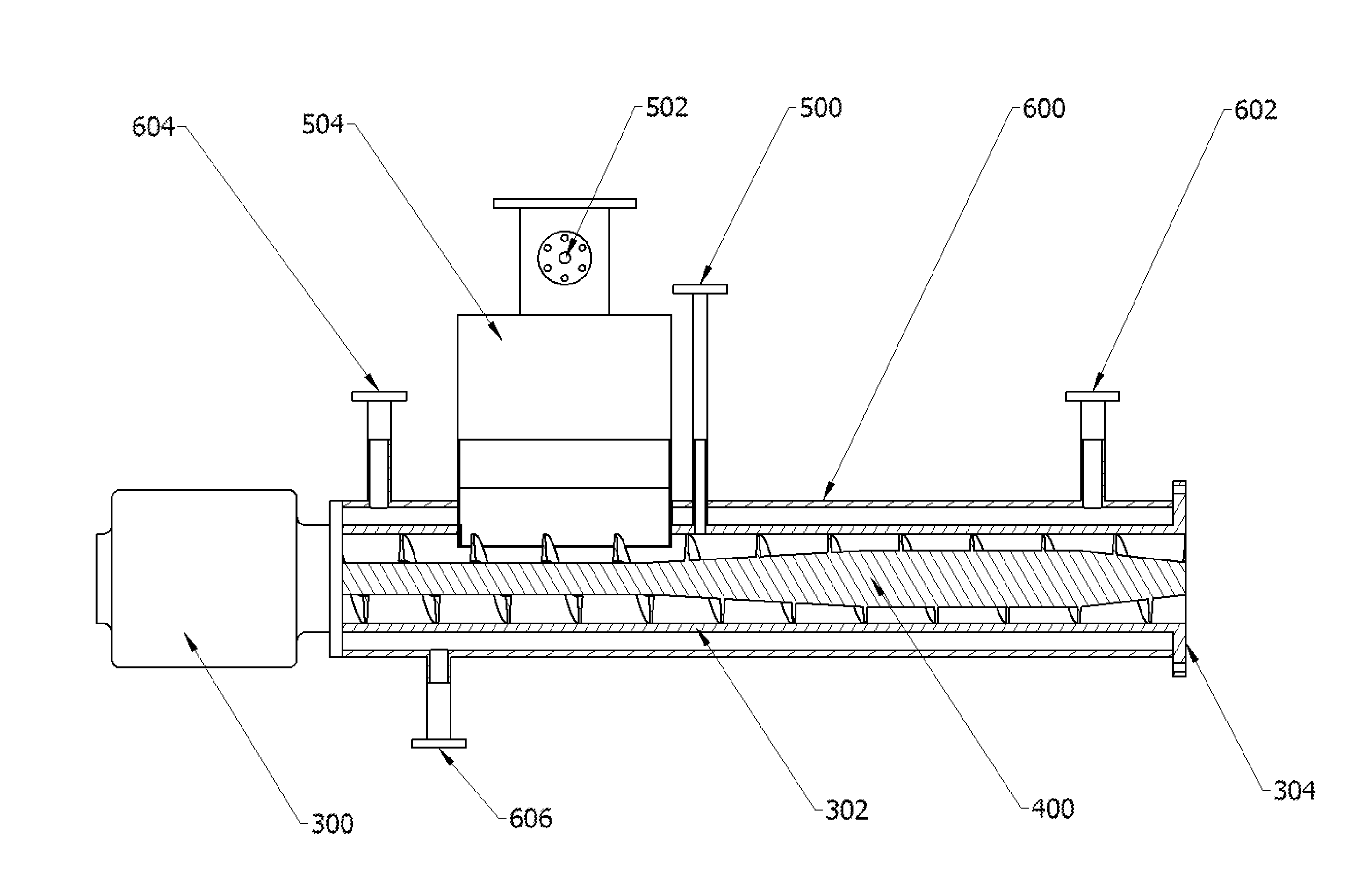 System and method for processing material to generate syngas