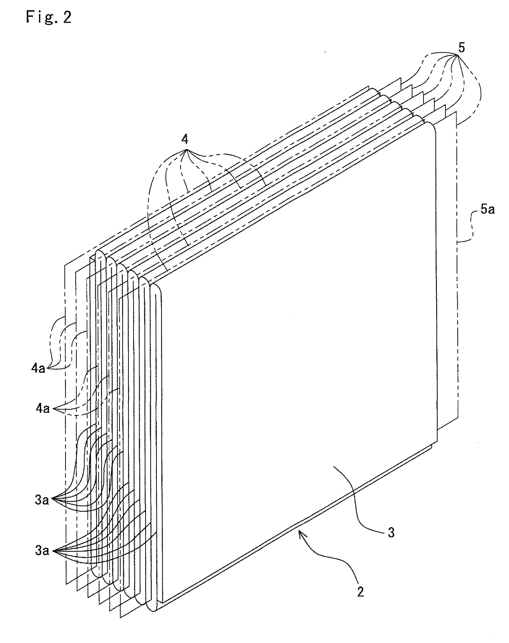 Method and apparatus for manufacturing electrode assembly for rectangular battery