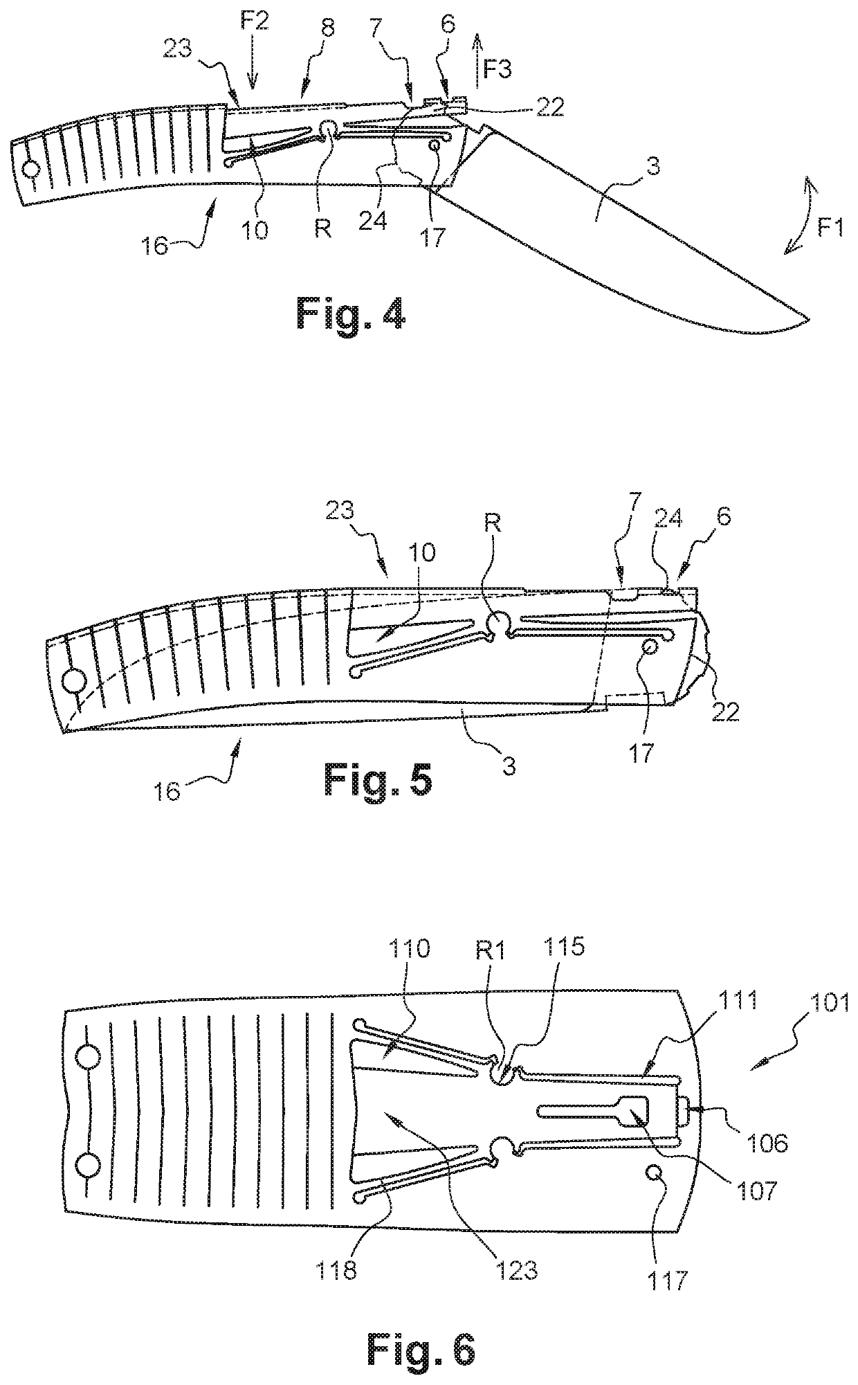 Tool equipped with a locking device in at least one position of a mobile portion of the tool