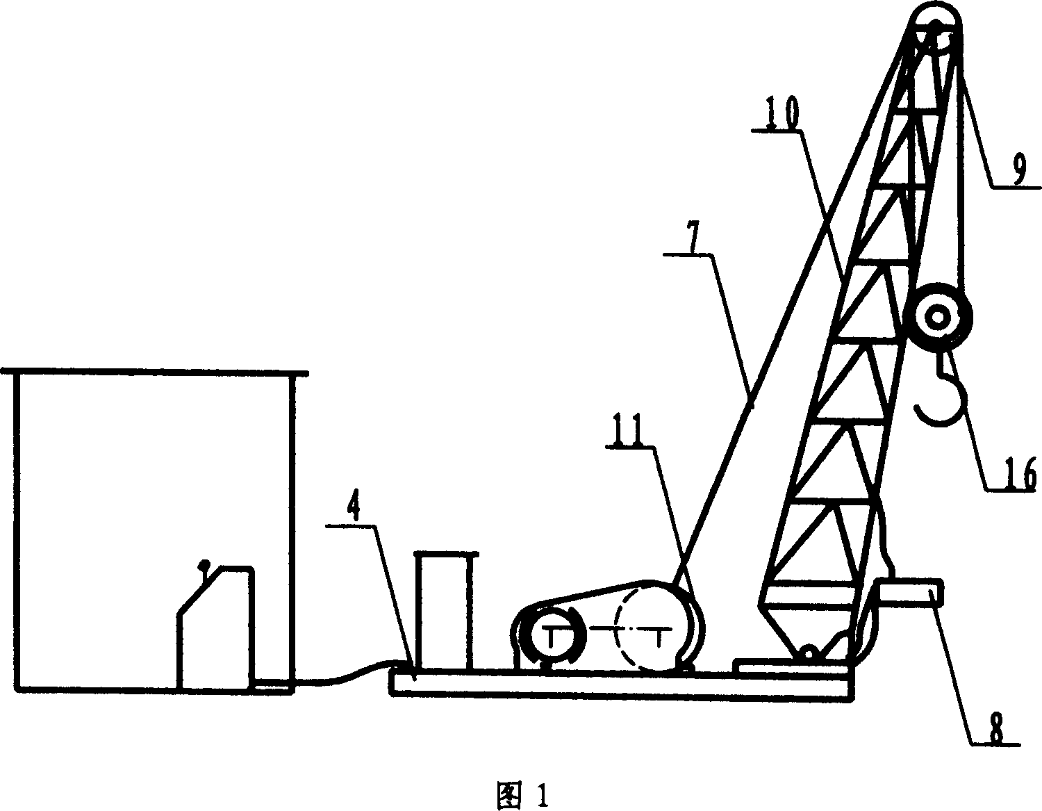 Stepless speed regulating well repairing device