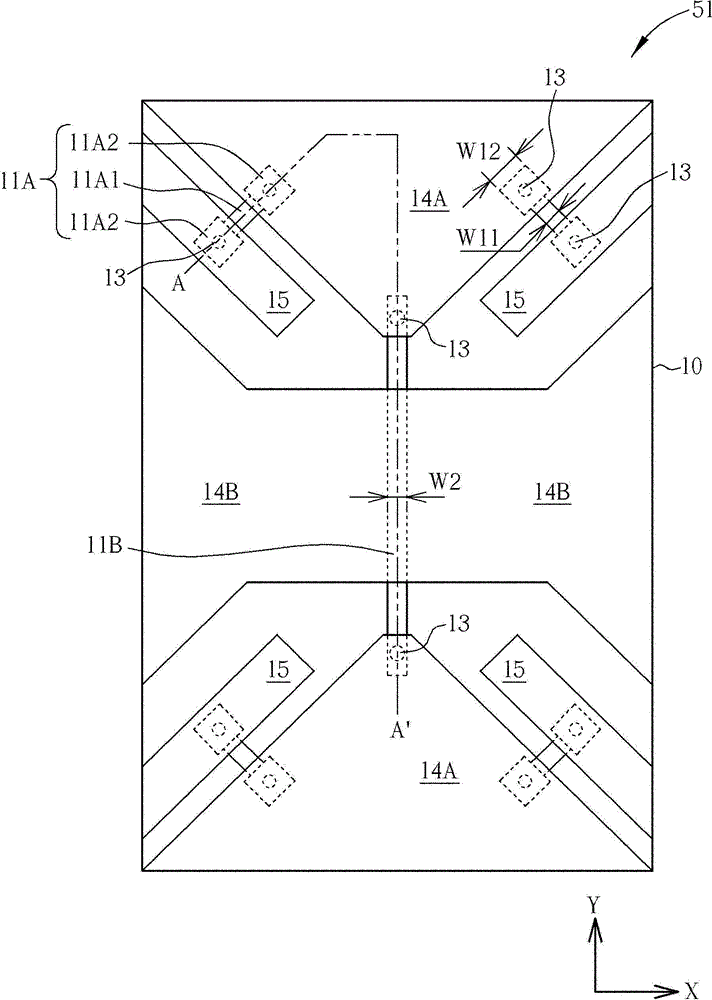 Sensor of touch panel