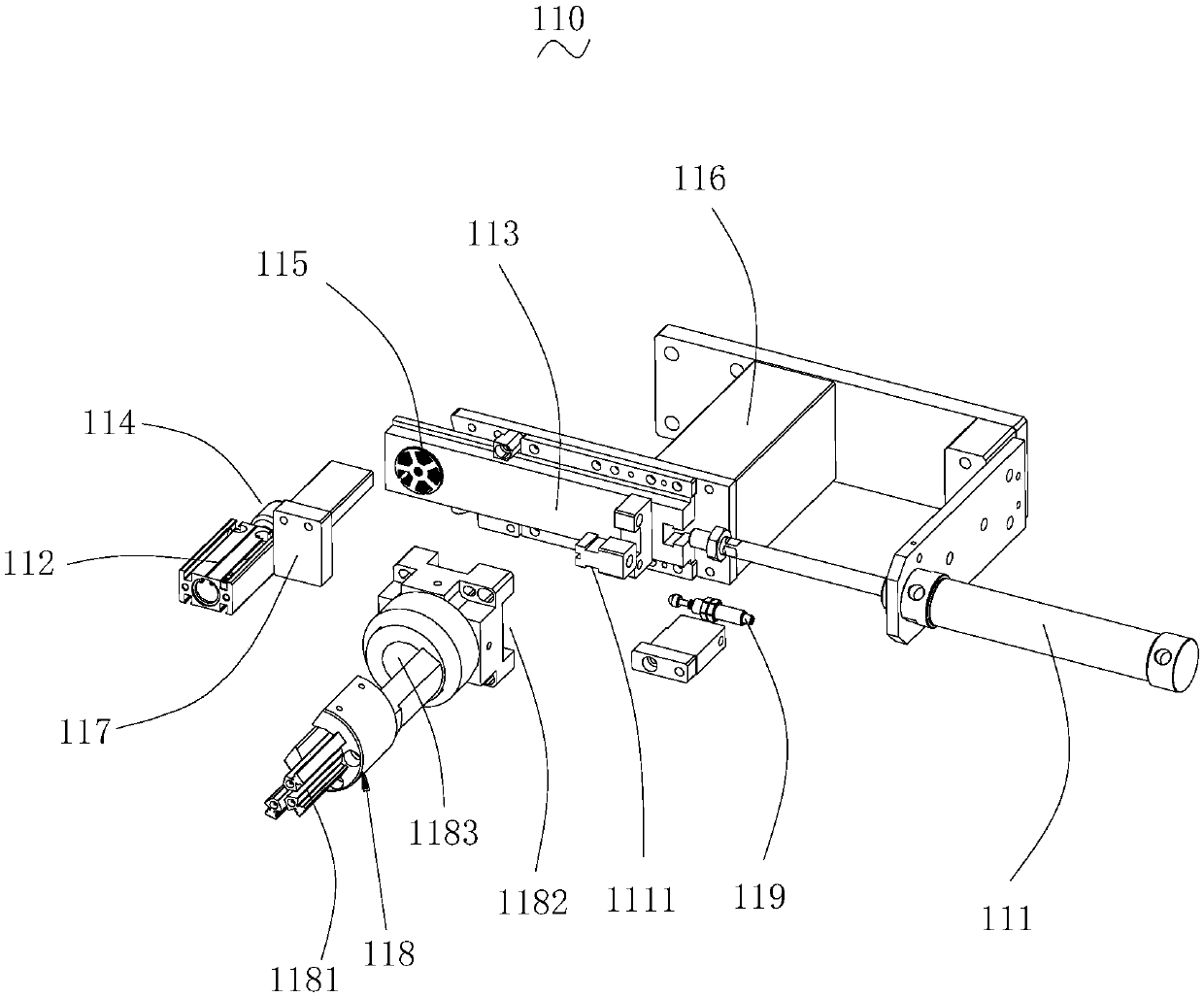 Device and method for punching and assembling motor rotor