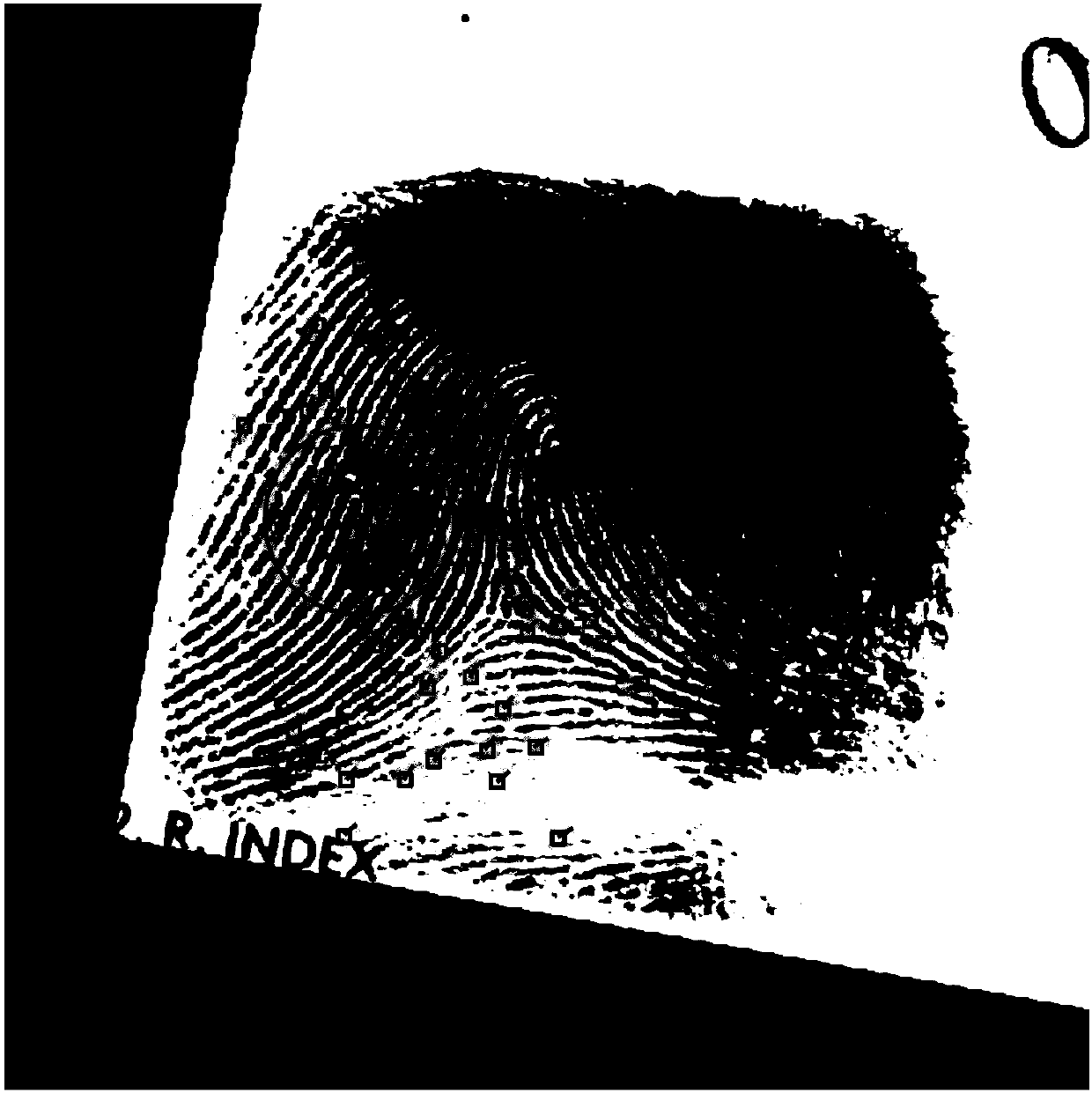 Compression method and system for fingerprint descriptor