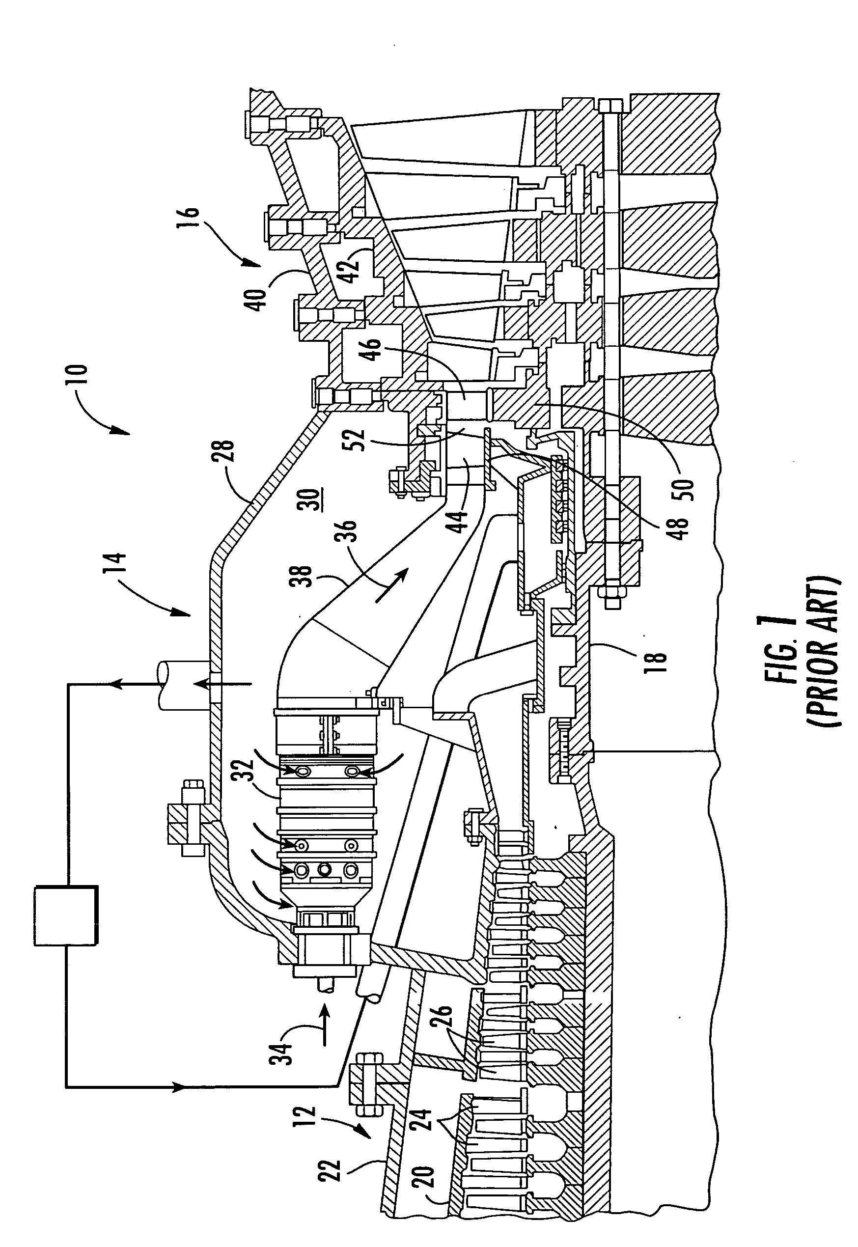 Combustion transition duct providing stage 1 tangential turning for turbine engines