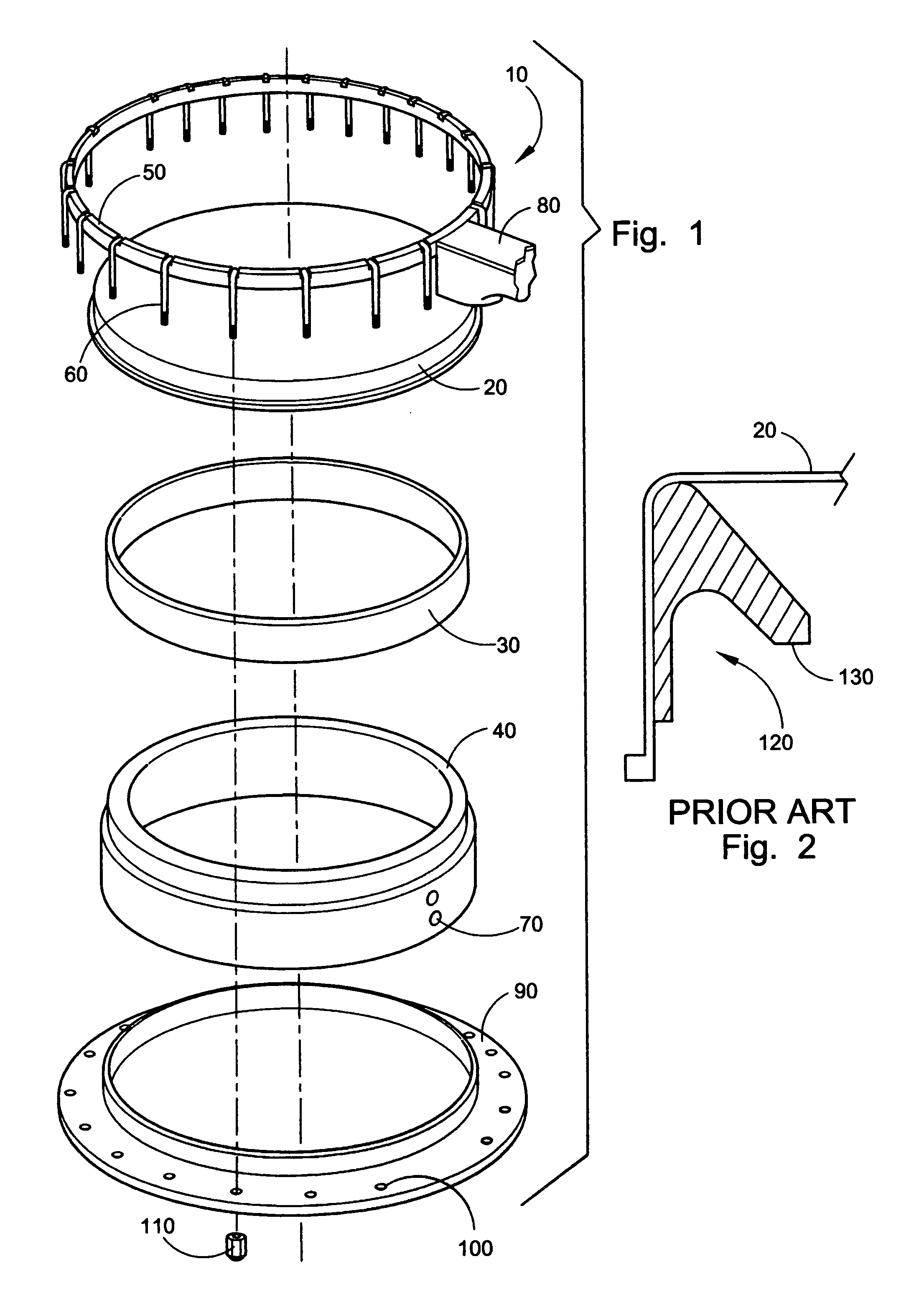 Vertical sides banjo tone ring and methods