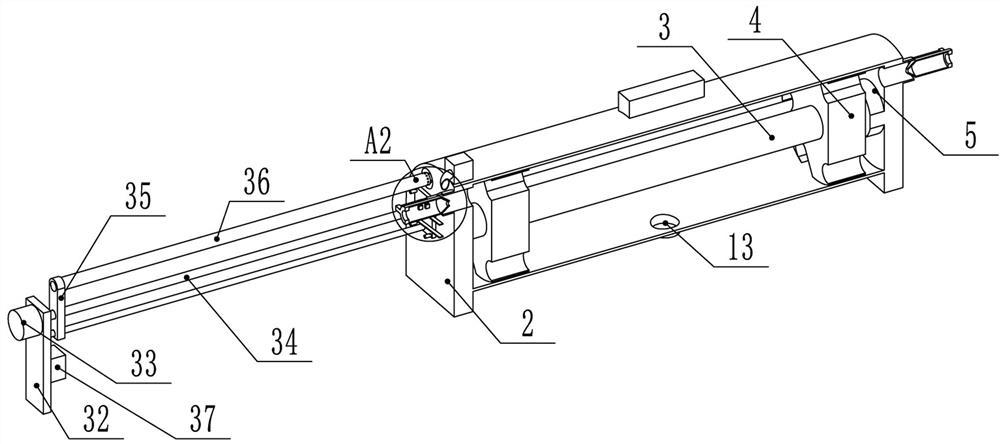 Automatic cleaning device for oil pipe for oil field