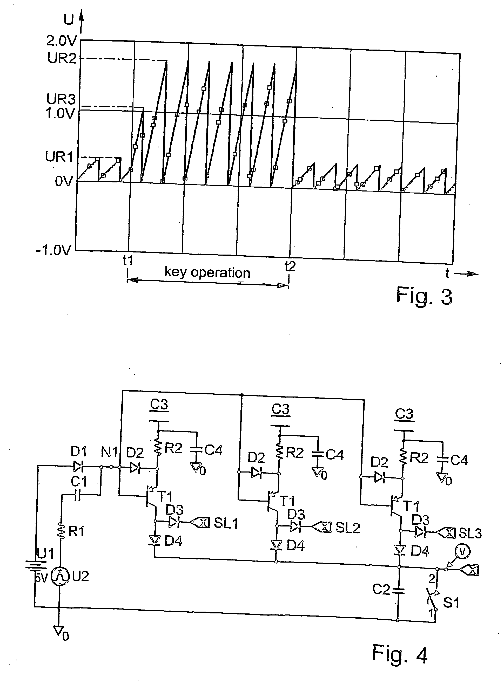 Circuit arrangement for a capacitive proximity switch