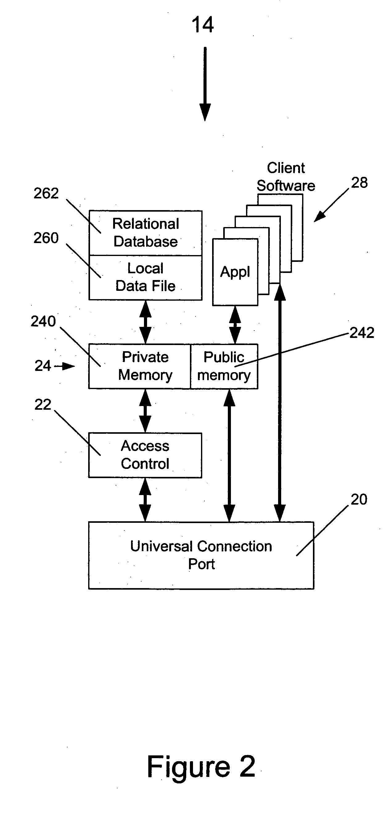Mobile memory device with integrated applications and online services