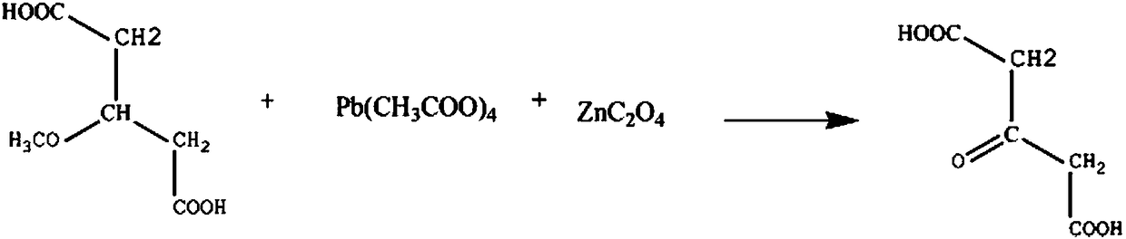 Synthetic method for drug intermediate acetonedicarboxylic acid