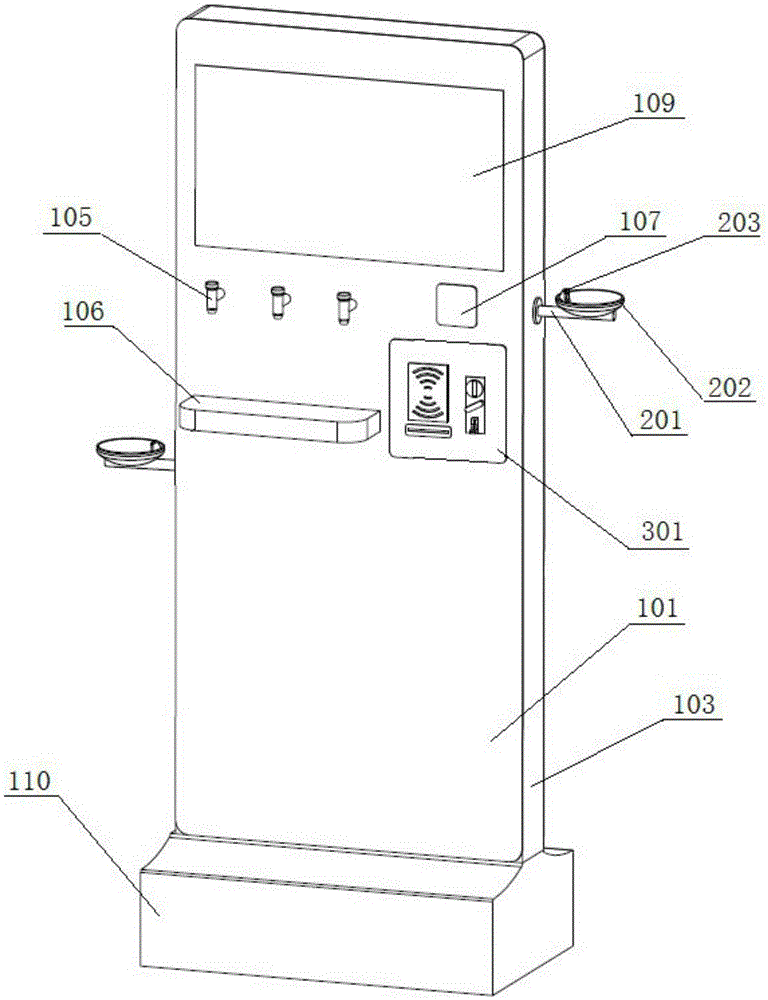 Multifunctional water purifier with waterproof function and filtering water purification method