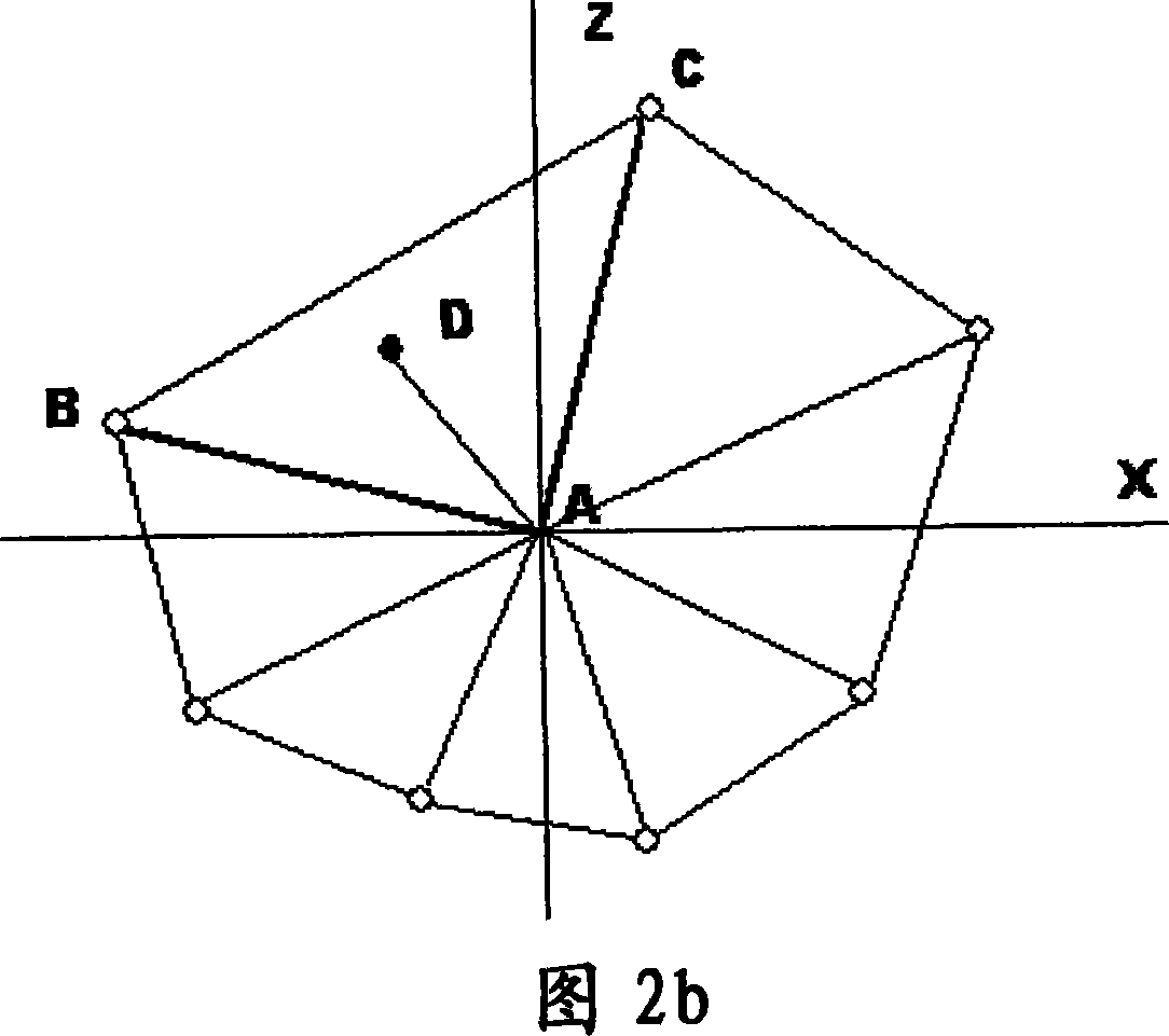 Colour changing device and method for multi-primary colours type displaying equipment