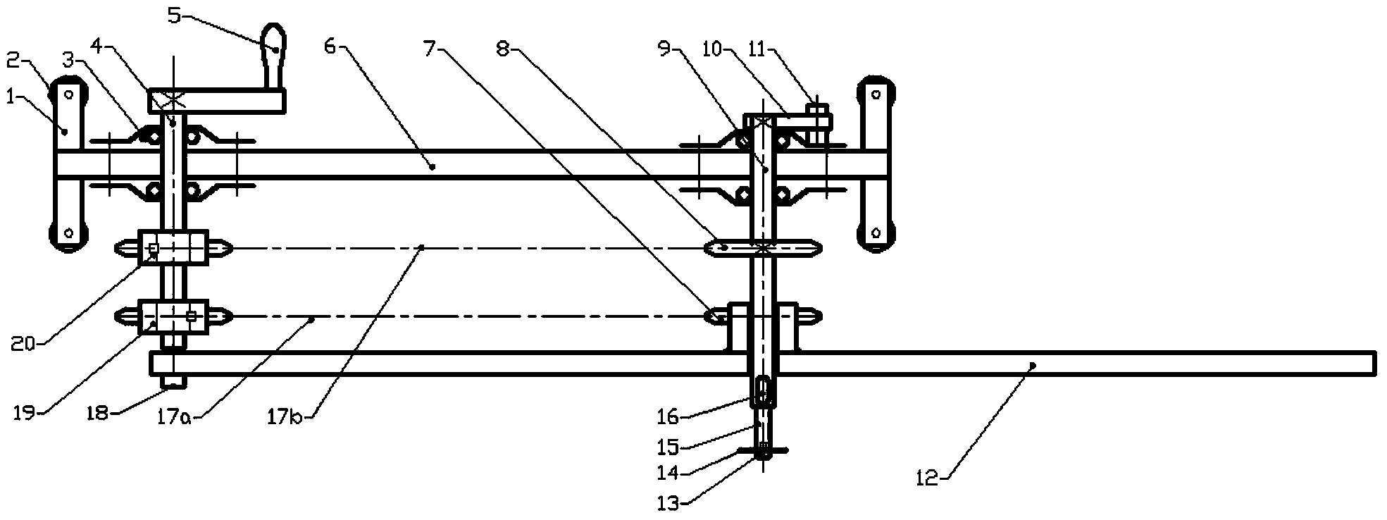 Experimental device and method for mechanisms