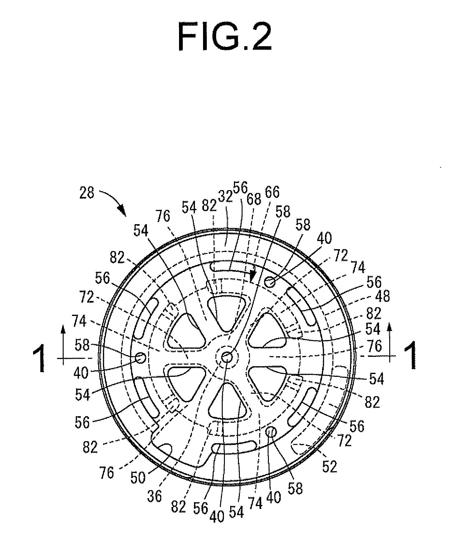 Fluid filled type vibration damping device