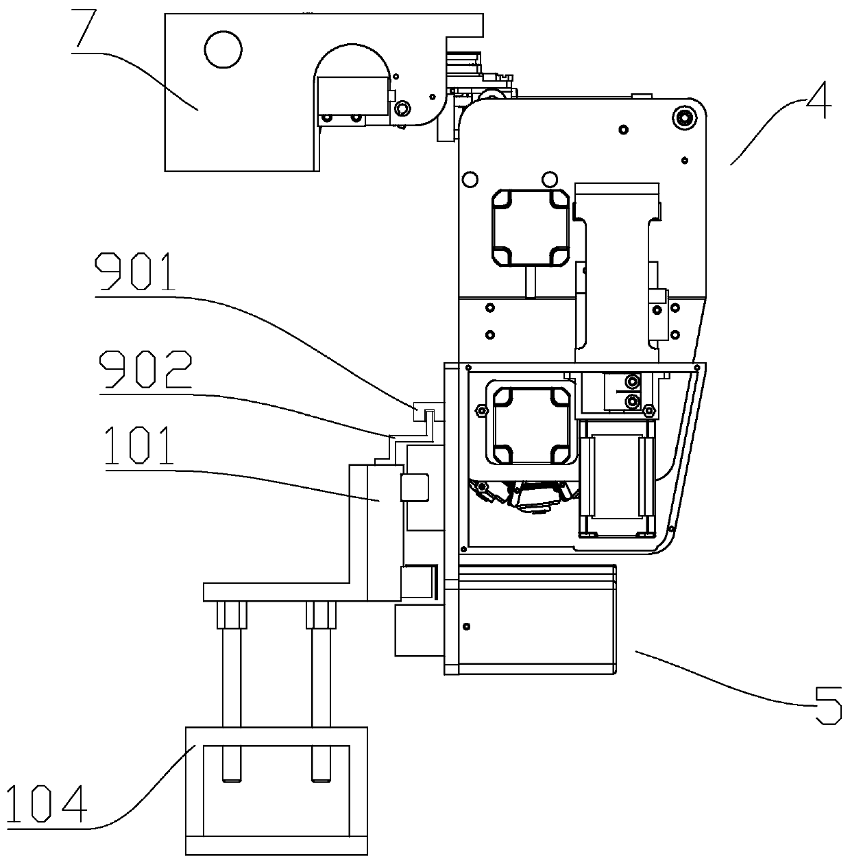 Multi-station automatic bobbin case replacing system and method