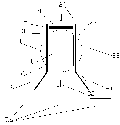 Reciprocating dry-type magnetic separator