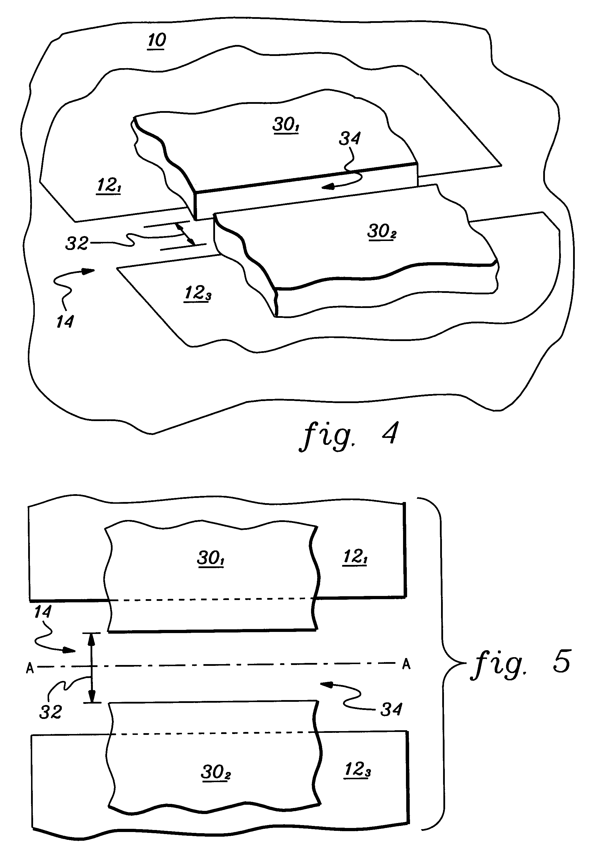 X-ray fluorescence system with apertured mask for analyzing patterned surfaces