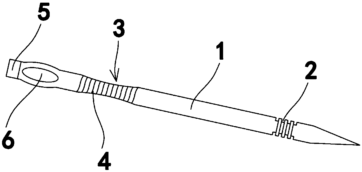 Instrument for needle-picking therapy for lumbar, neck and shoulder diseases and use method thereof
