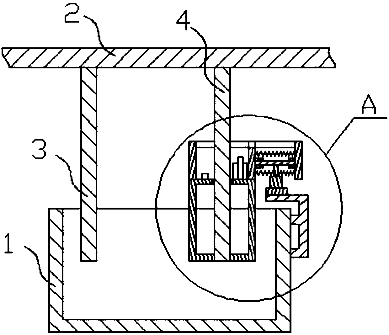 Collecting mechanism for electrolysis production of metal powder