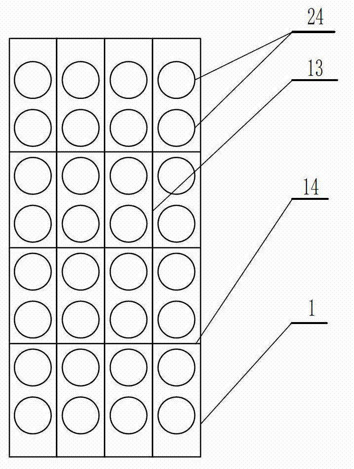 Tubular channel-type heat exchange method for sewage or surface water