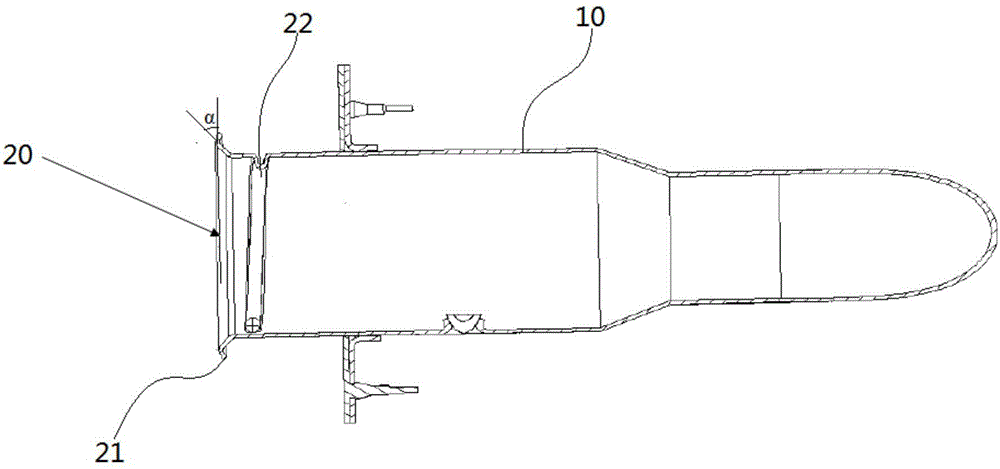 Sealing combination structure for fuel oil system