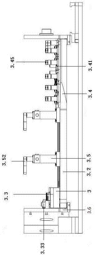 270-degree machining device and technology for sewing machine head shell