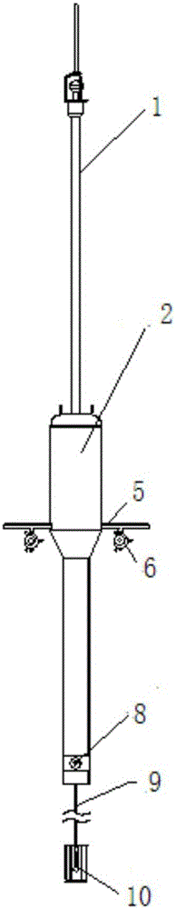Self-position-guard sonar positioning buoy