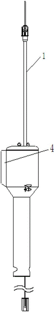 Self-position-guard sonar positioning buoy